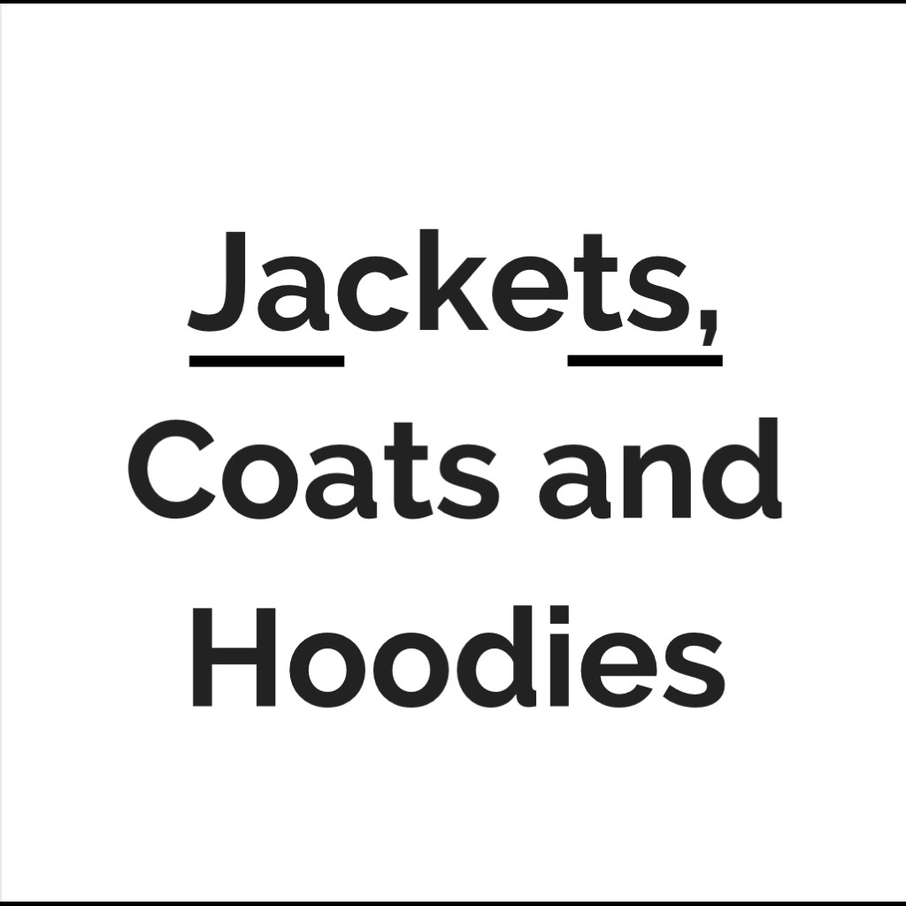 Jackets Coats And Hoodies
